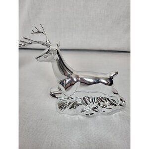 Vtg Avon Wilderness Classic Deep Woods After Shave & Buck Deer Decanter NOS Full